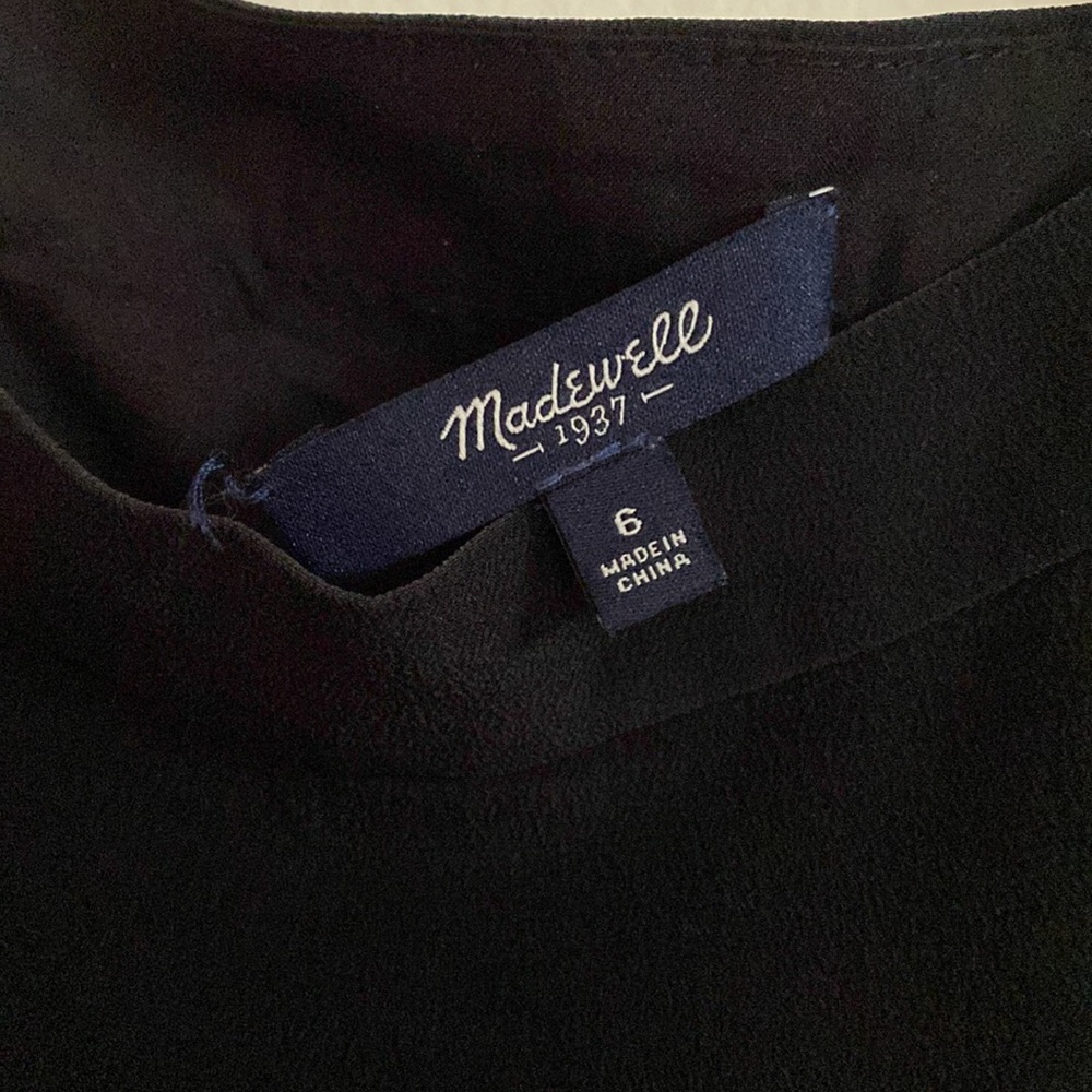 Madewell Black Midi Dress - Picture 4 of 4